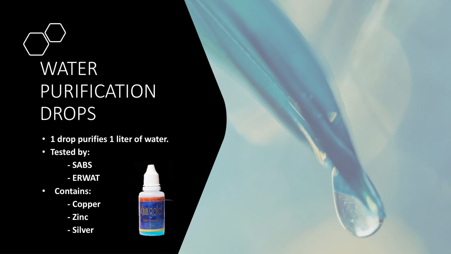 Water Purification Drops